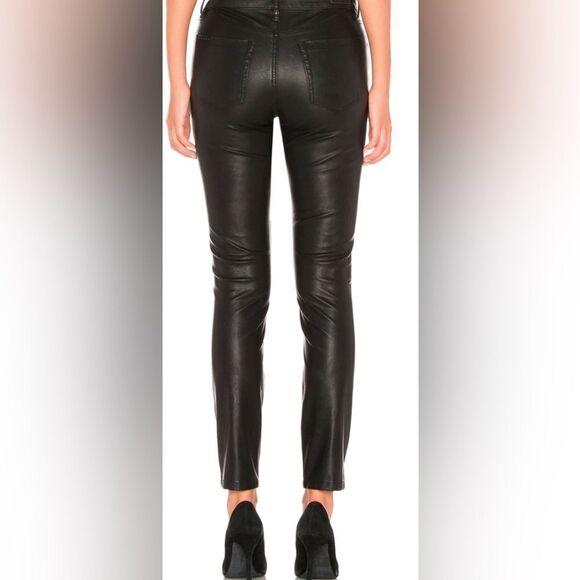 NWT Blank NYC Women’s Black Faux Leather Skinny Pants - Size 29” - Picture 2 of 10